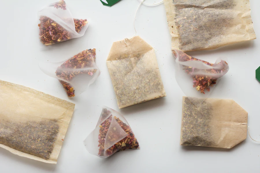 Loose leaf tea bags for hot tea